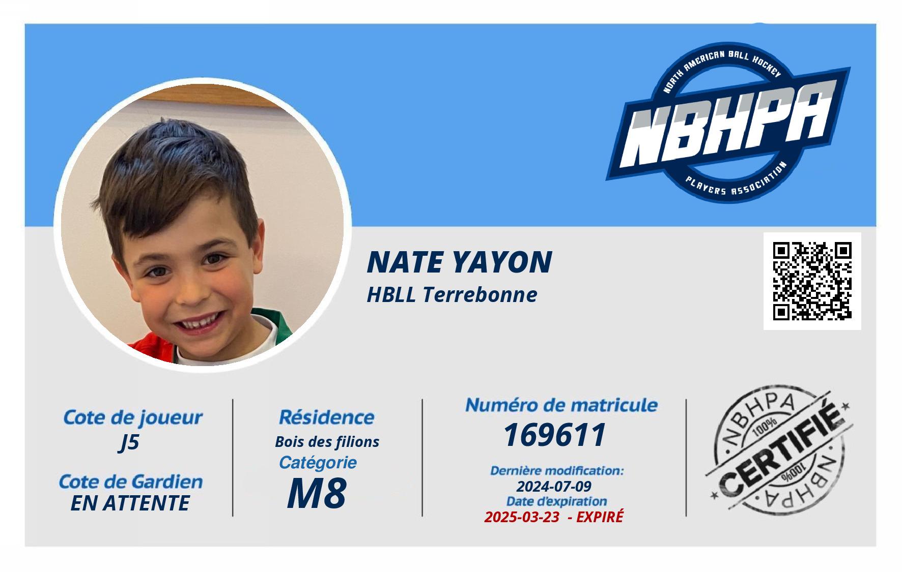 Nate Yayon