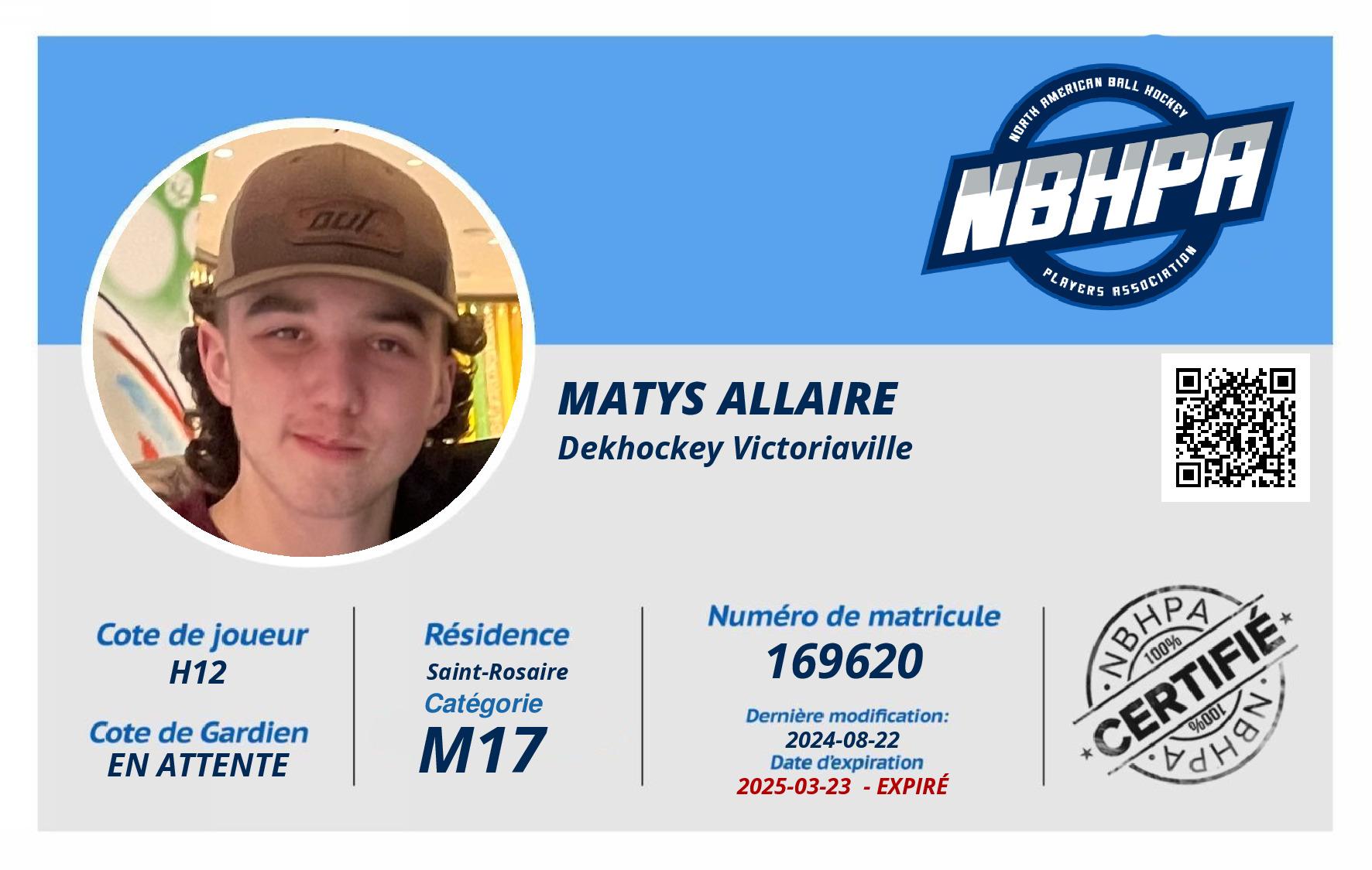 Matys Allaire