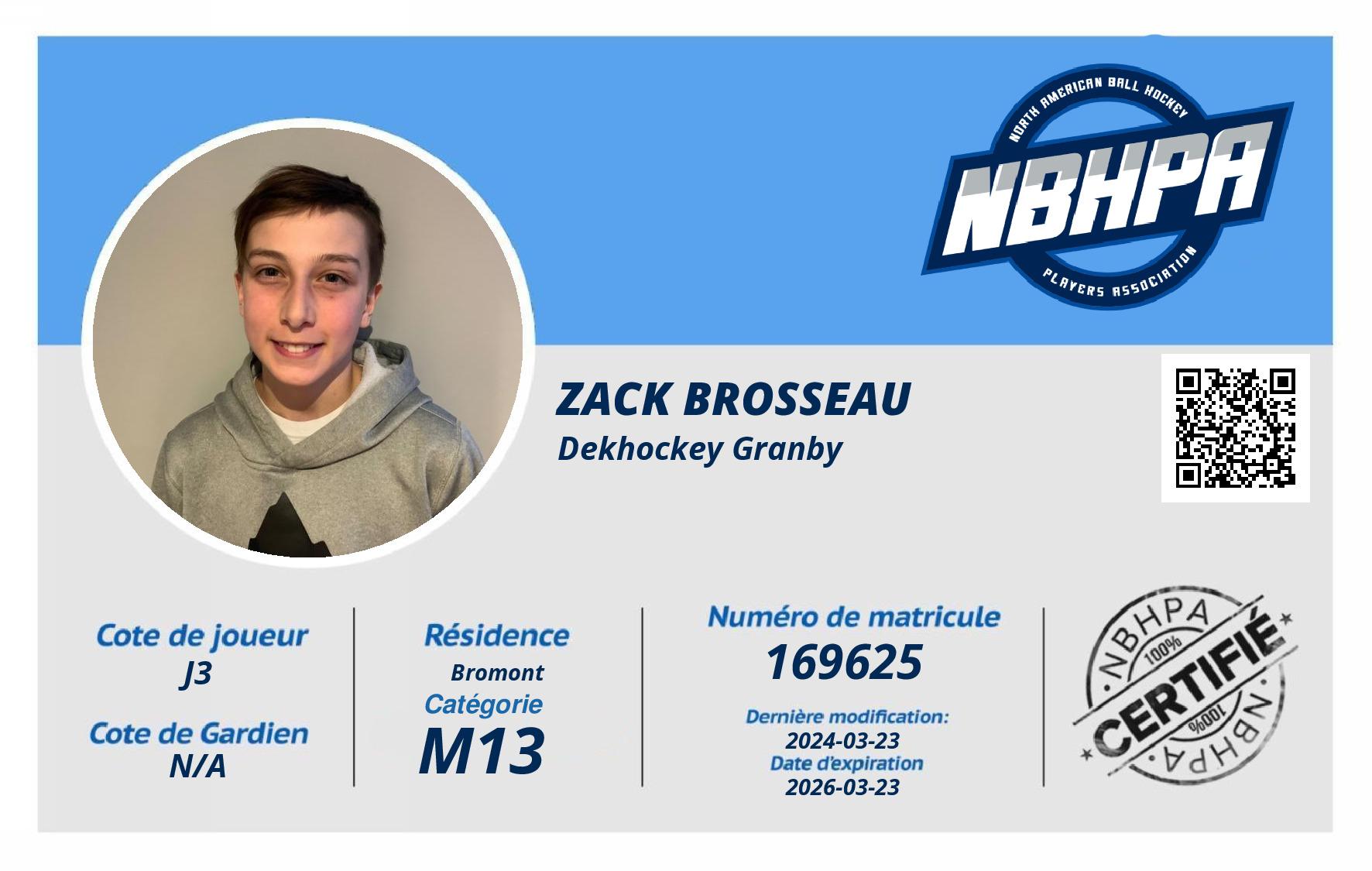 Zack Brosseau