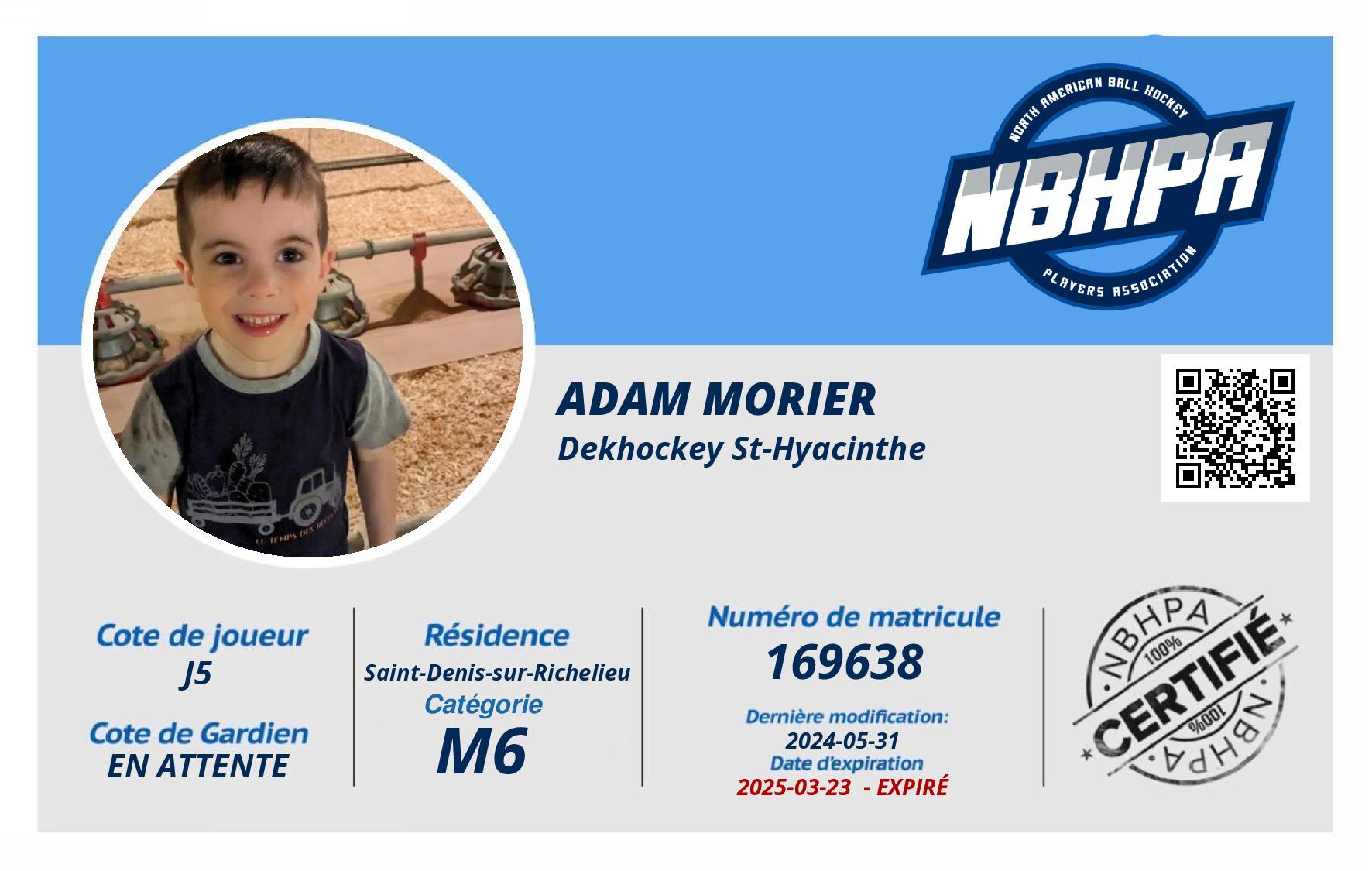 Adam Morier