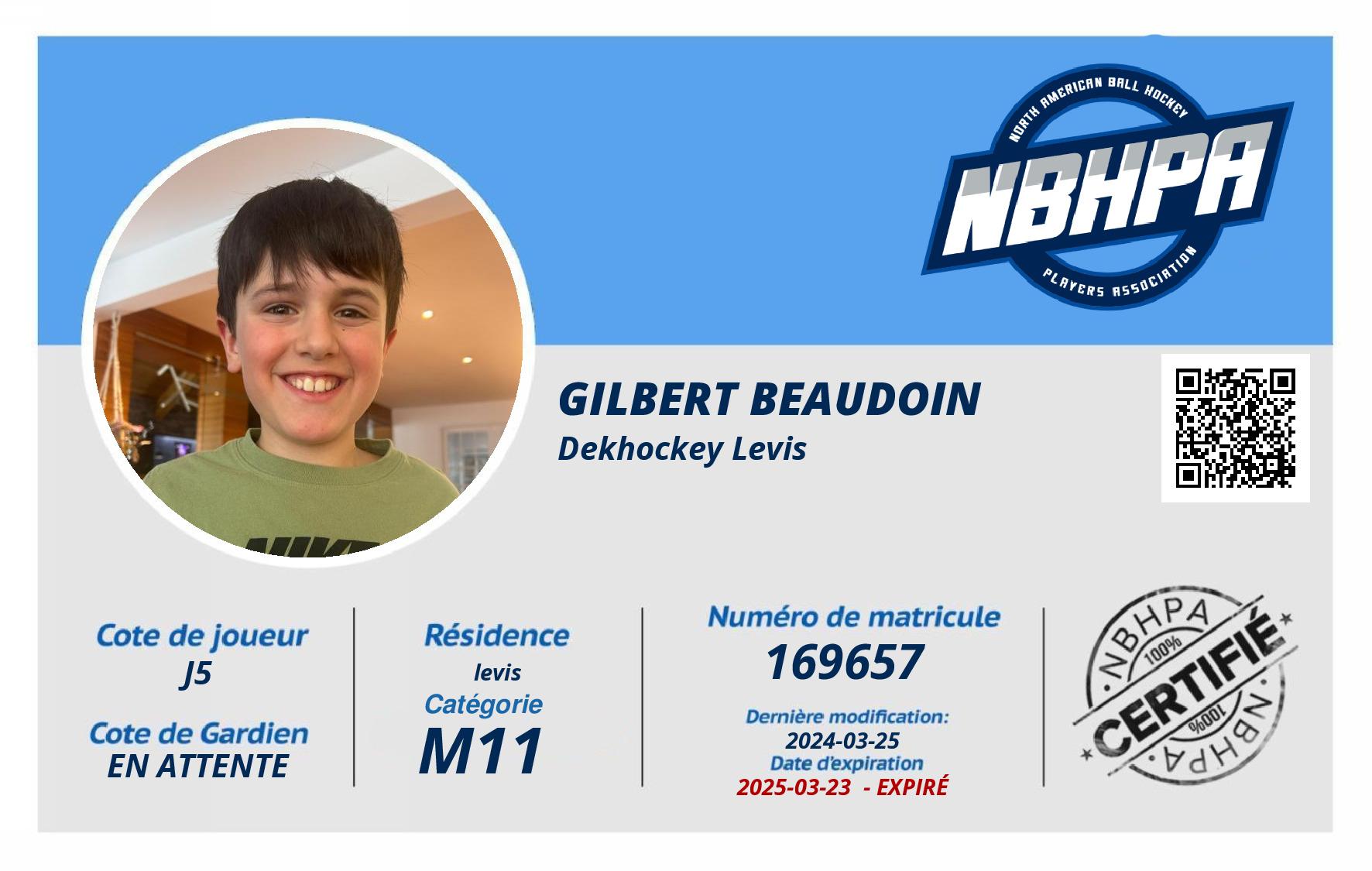 Gilbert Beaudoin
