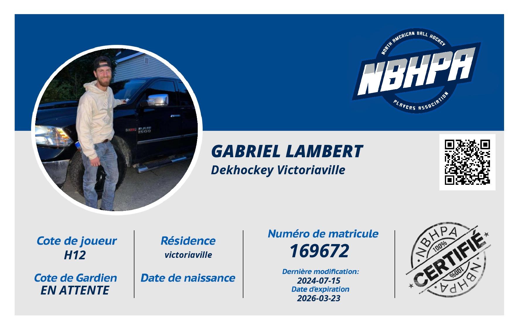 Gabriel Lambert
