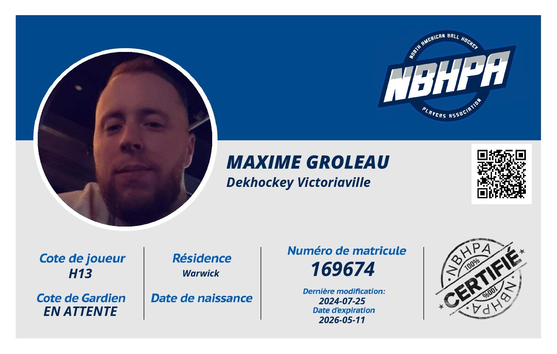 Maxime Groleau