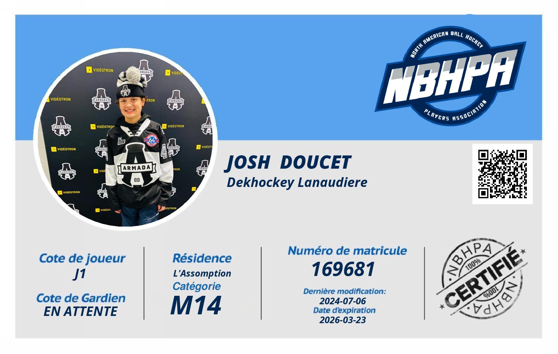 Josh  Doucet 