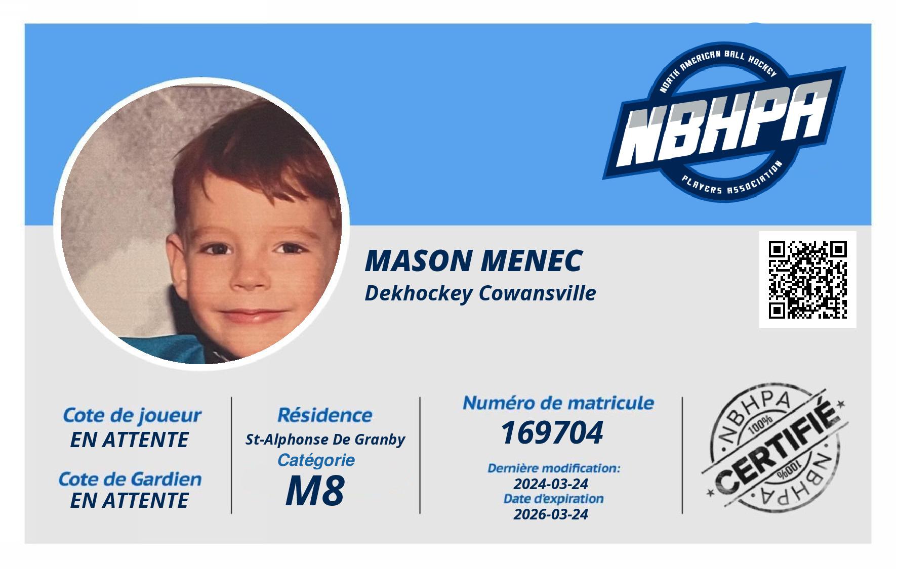 Mason Menec