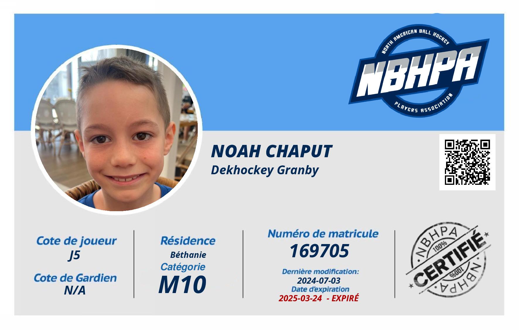 Noah Chaput