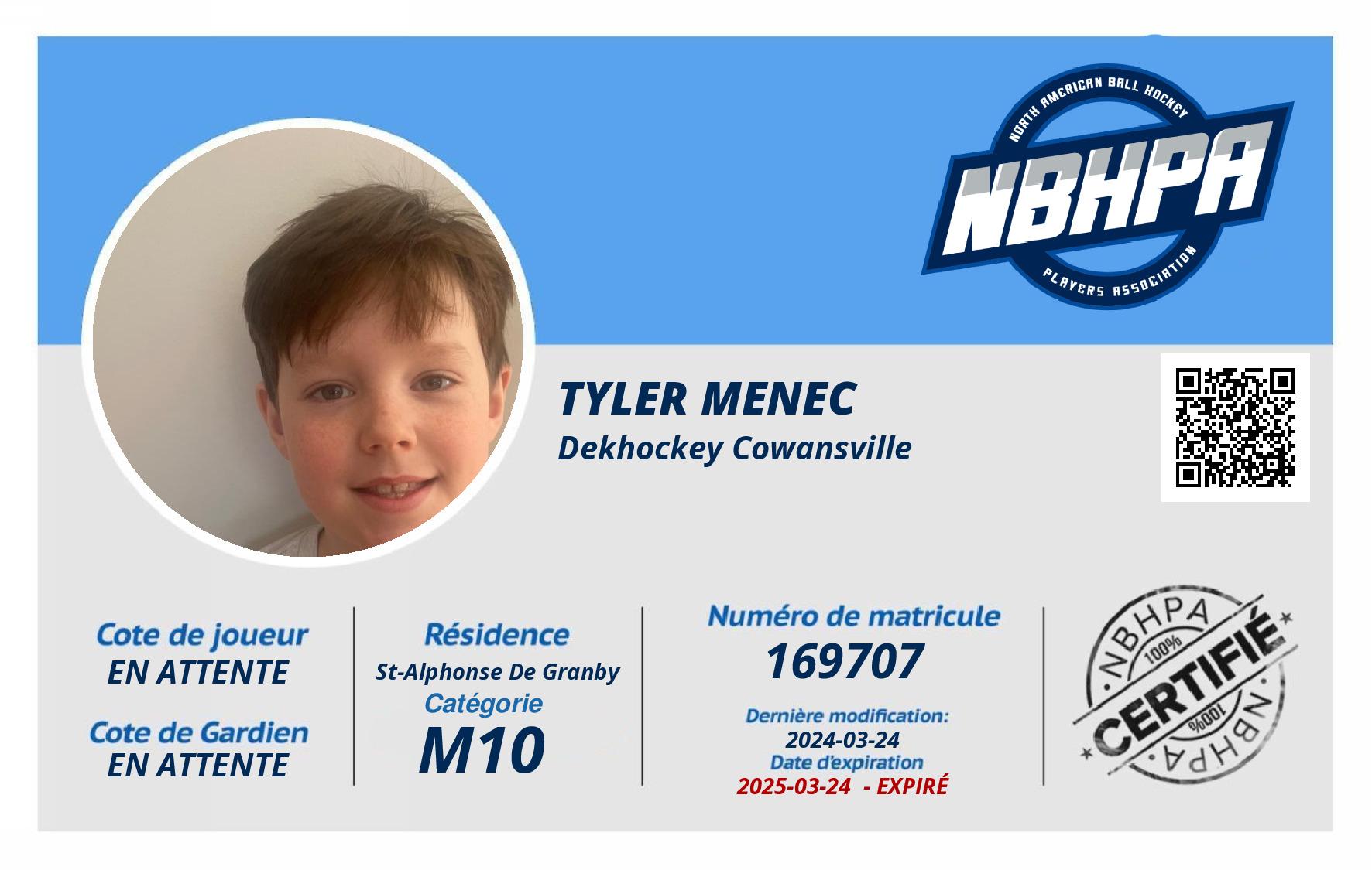 Tyler Menec