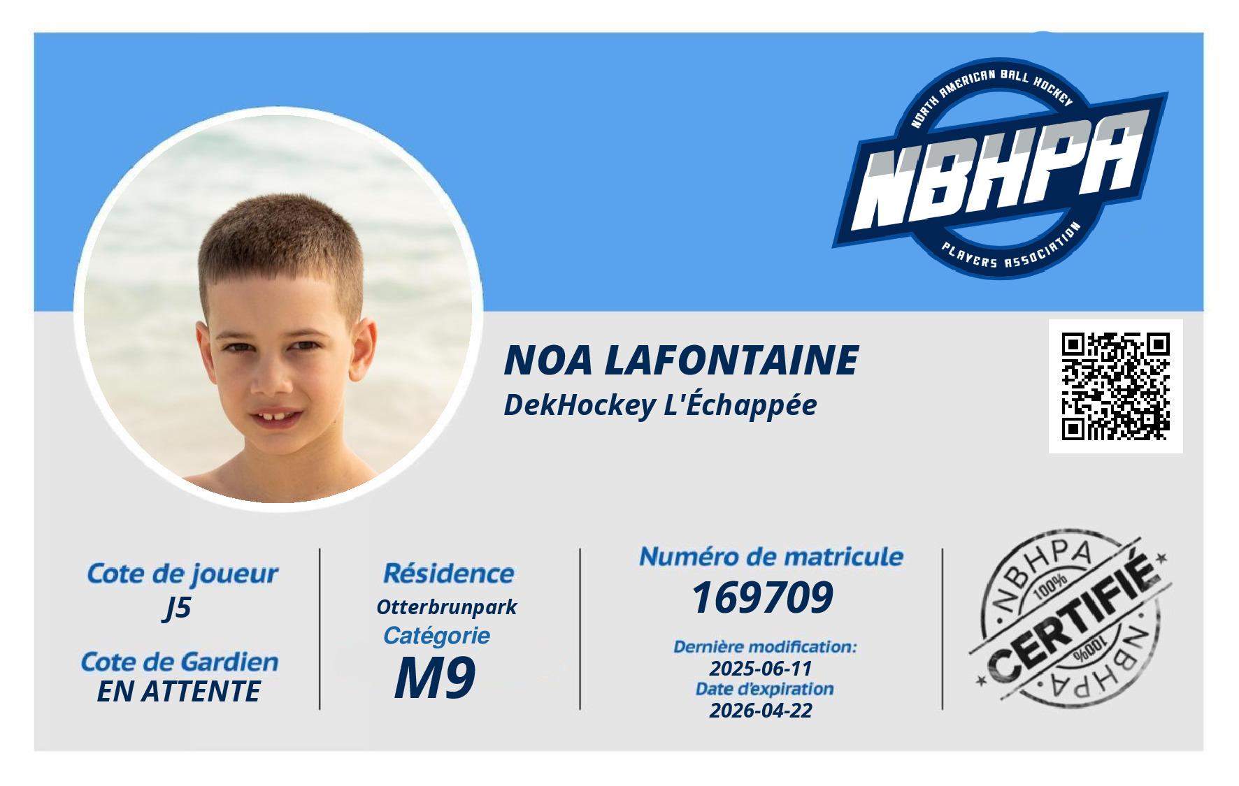 Noa Lafontaine