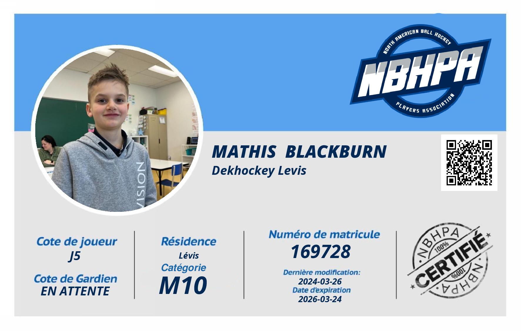 Mathis  Blackburn