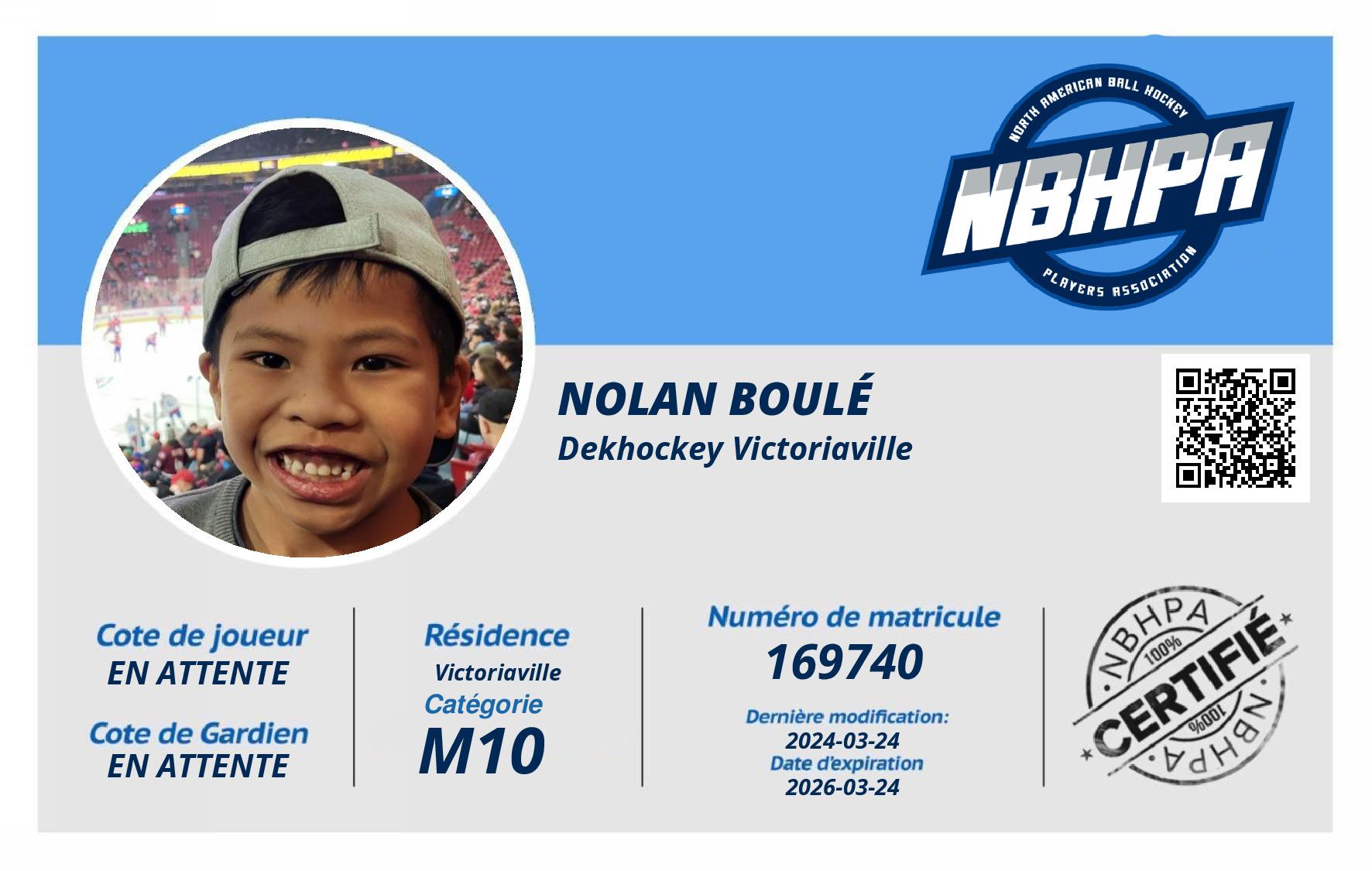 Nolan Boulé