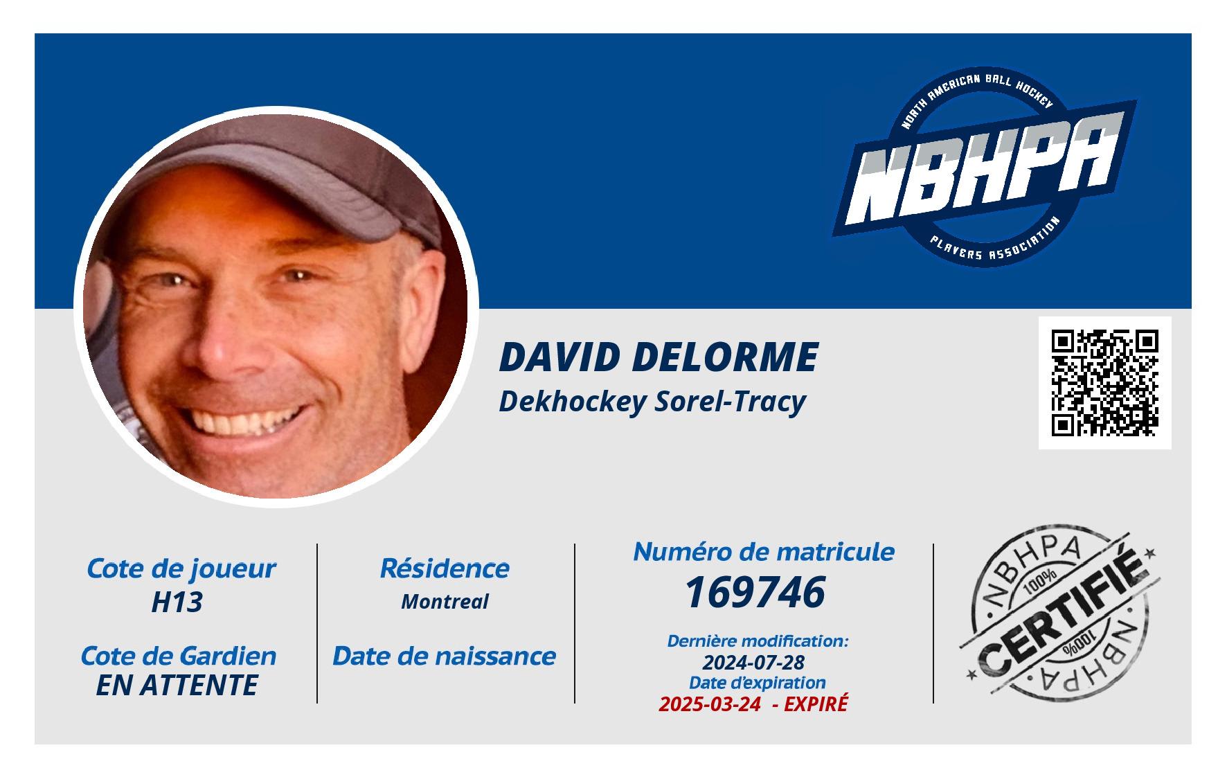 David Delorme 