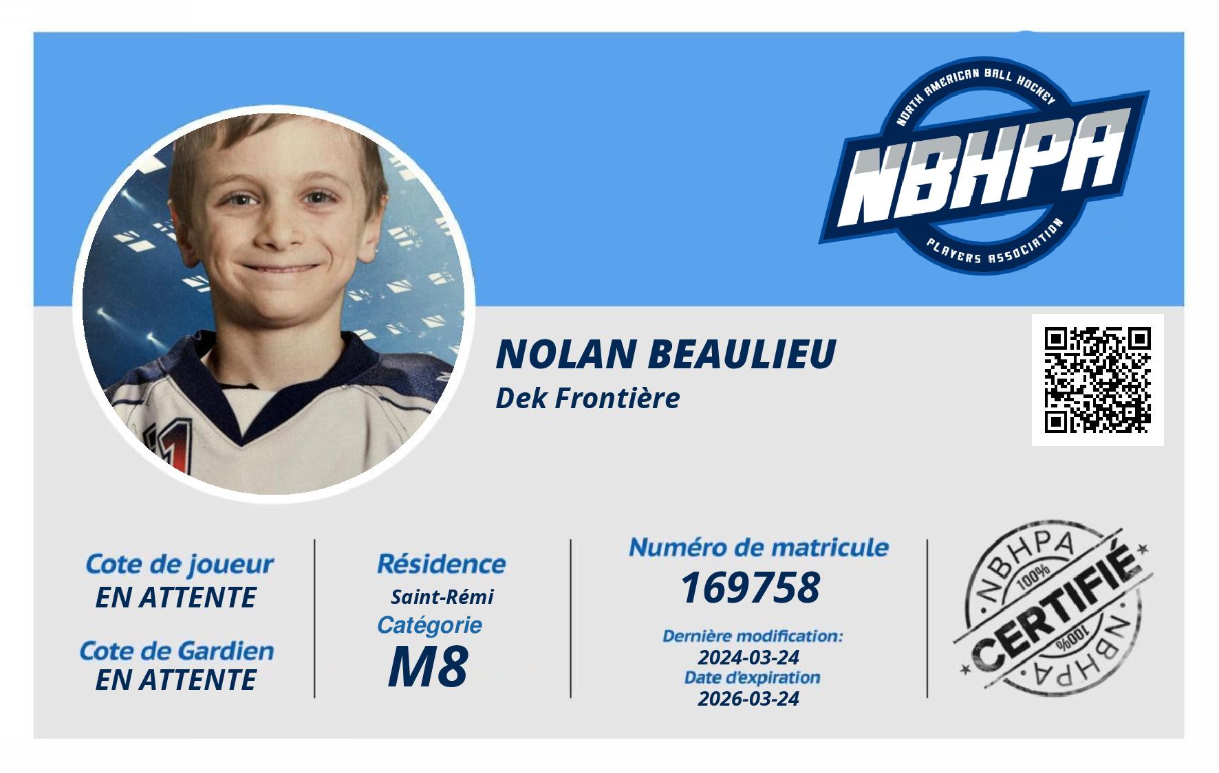 Nolan Beaulieu