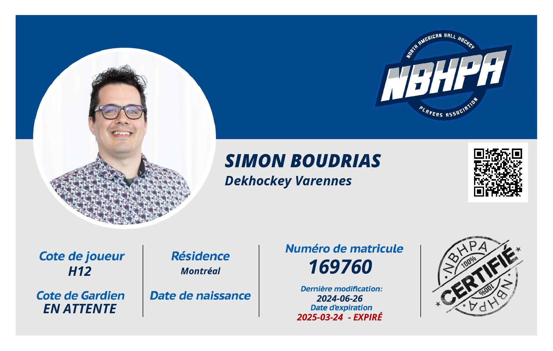 Simon Boudrias