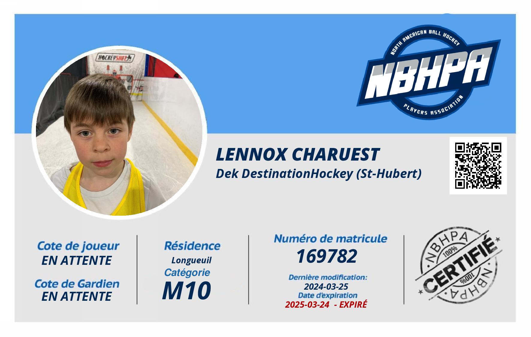 Lennox Charuest