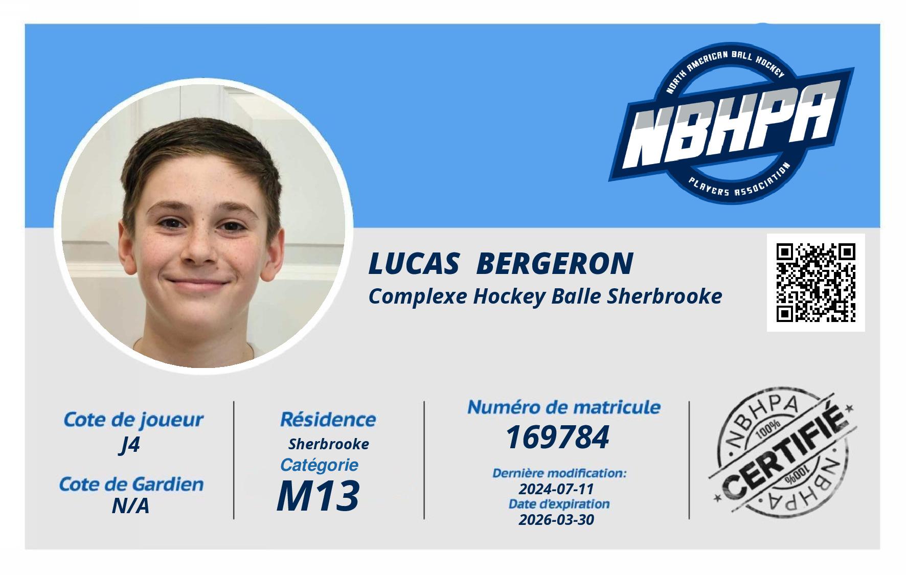 Lucas  Bergeron