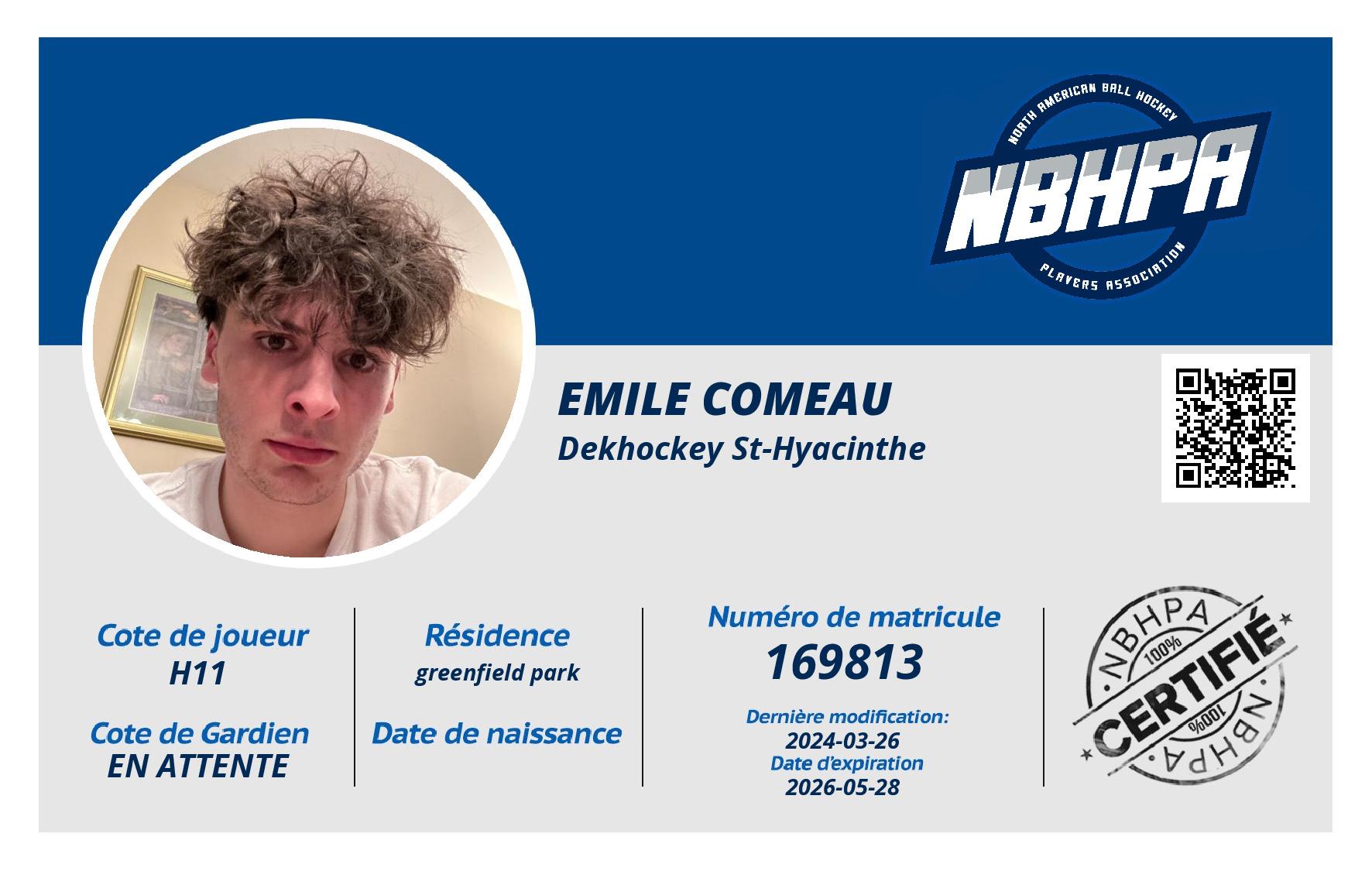 Emile Comeau