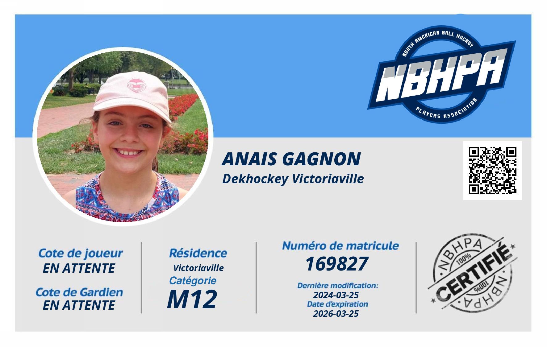 Anais Gagnon
