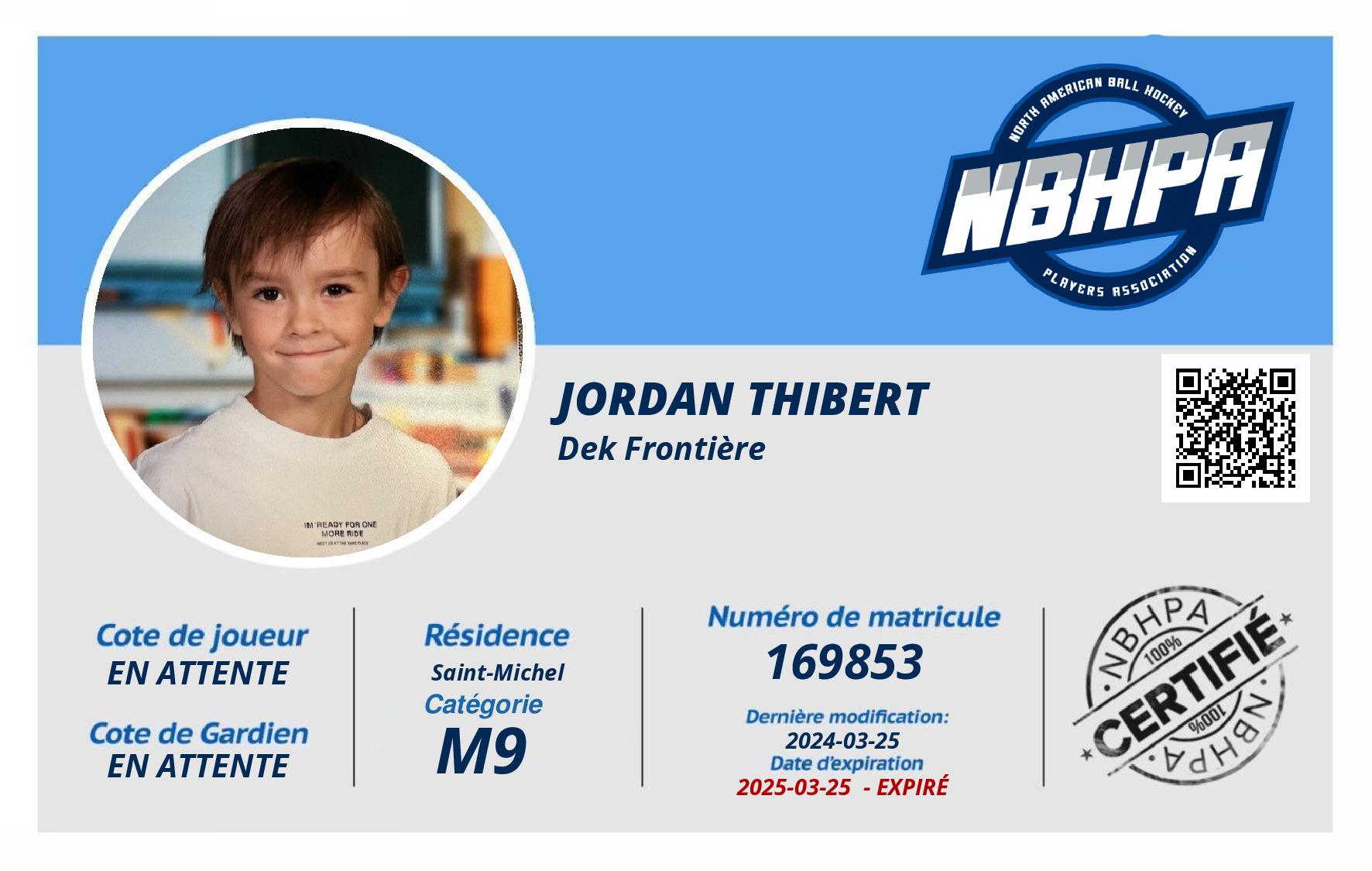 Jordan Thibert