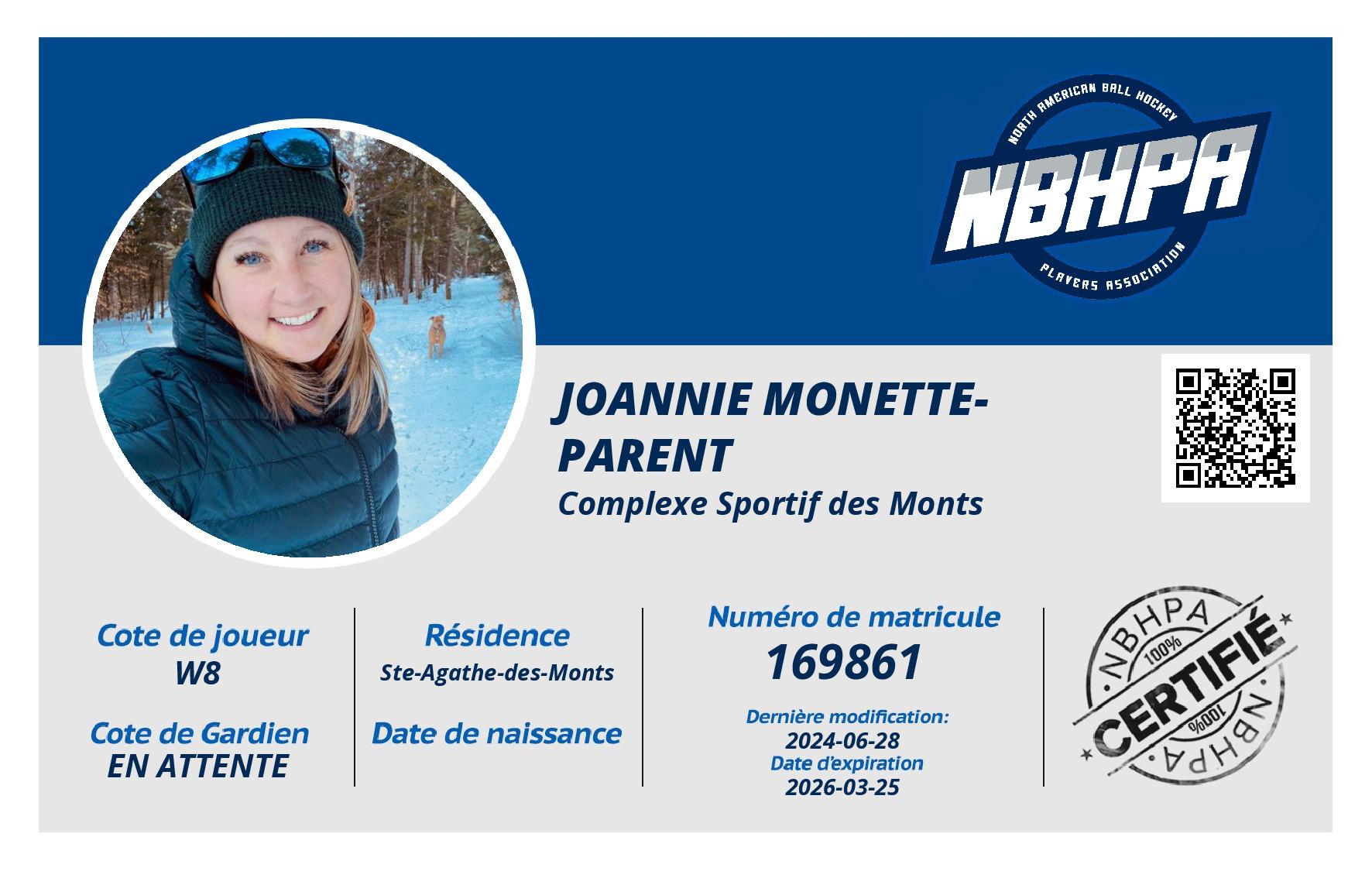 Joannie Monette-Parent