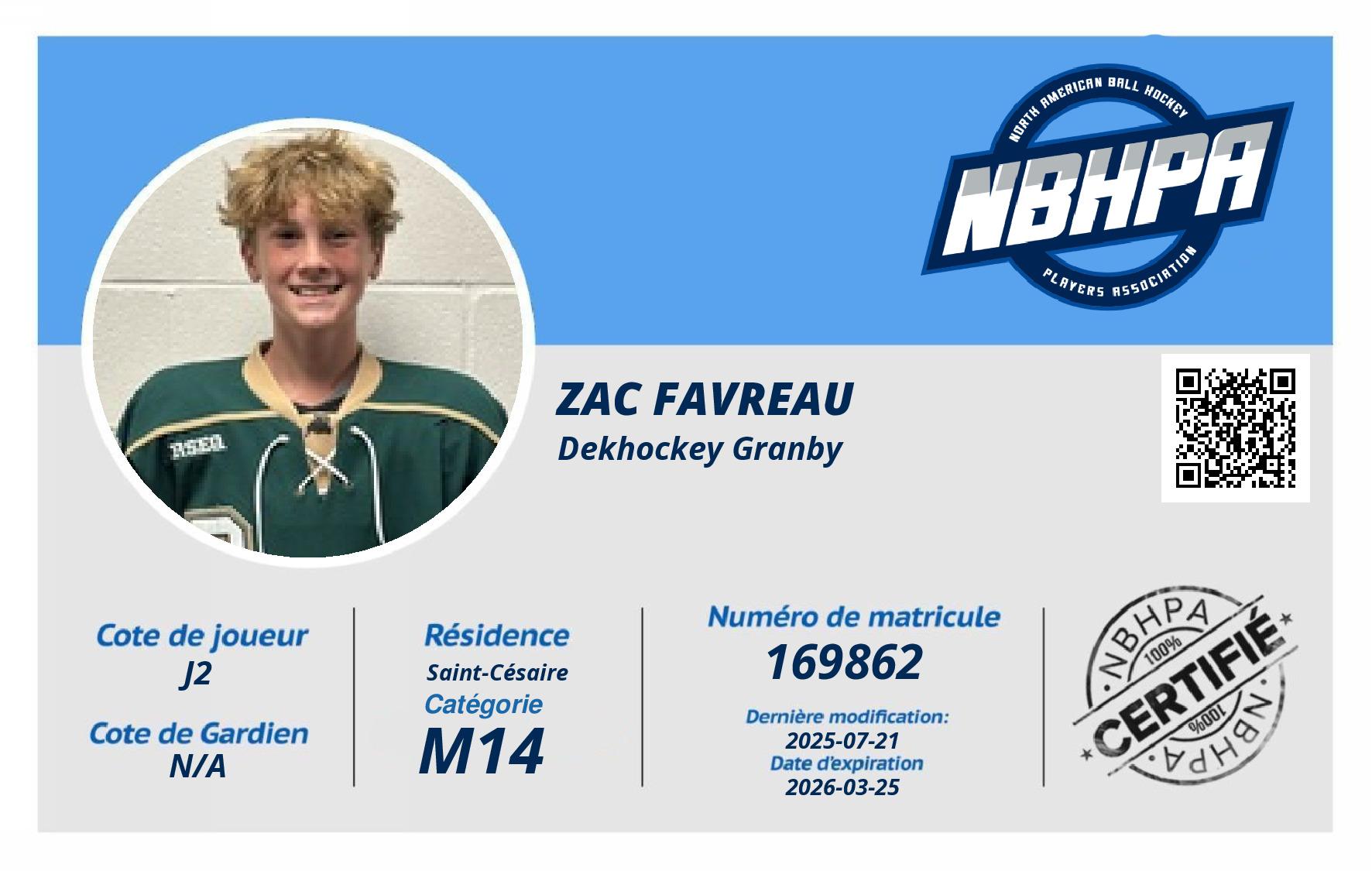 Zac Favreau
