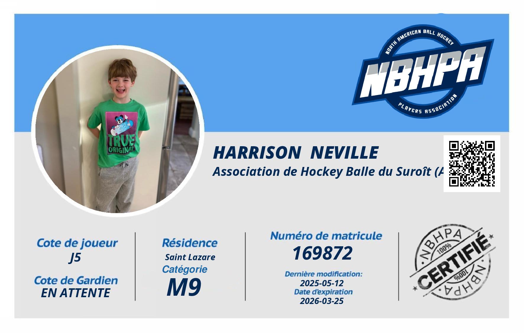 Harrison  Neville 