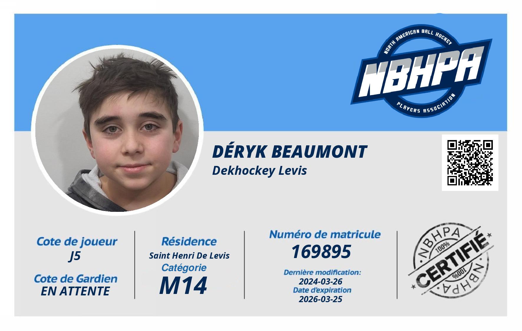 Déryk Beaumont