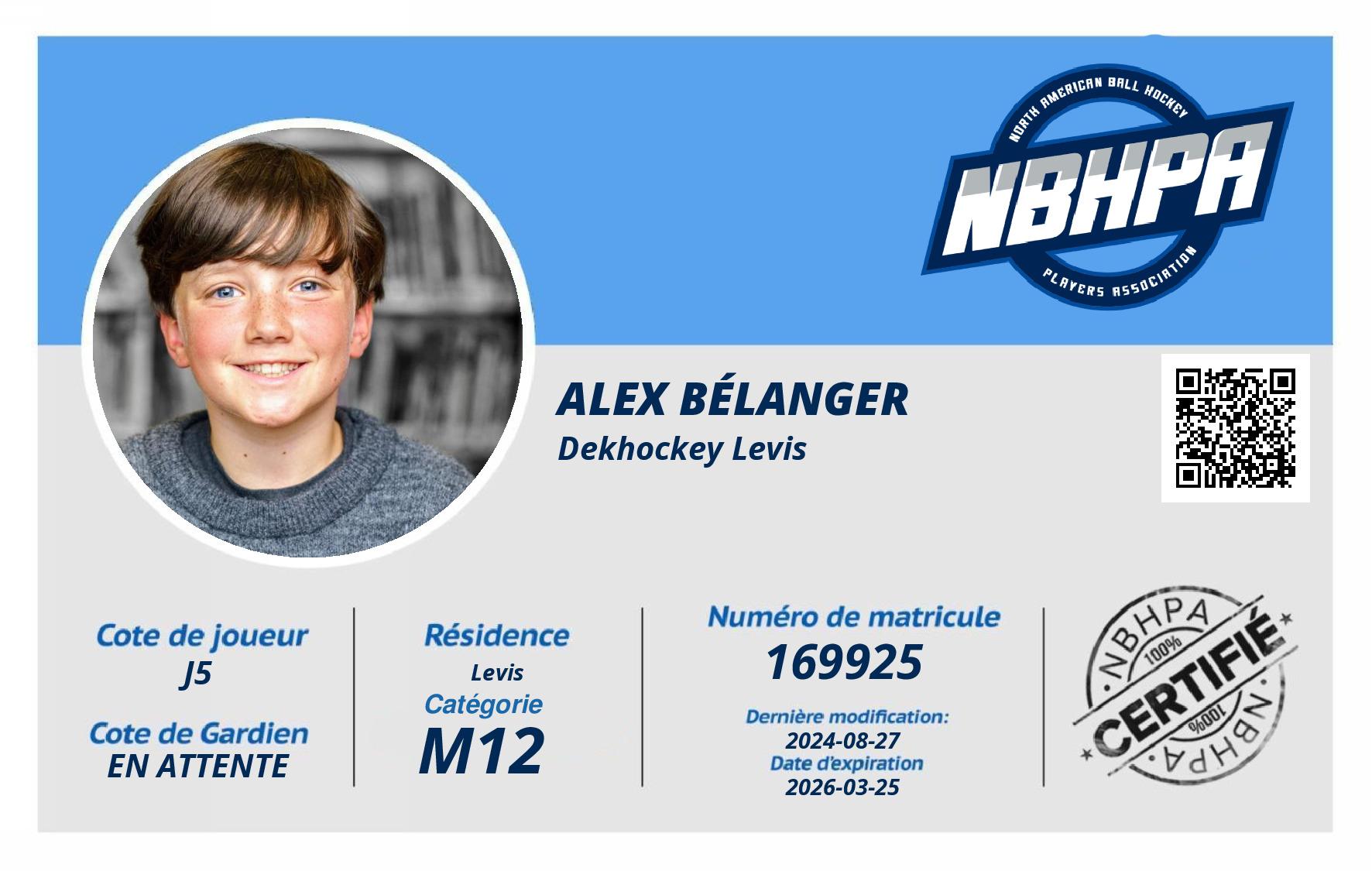 Alex Bélanger