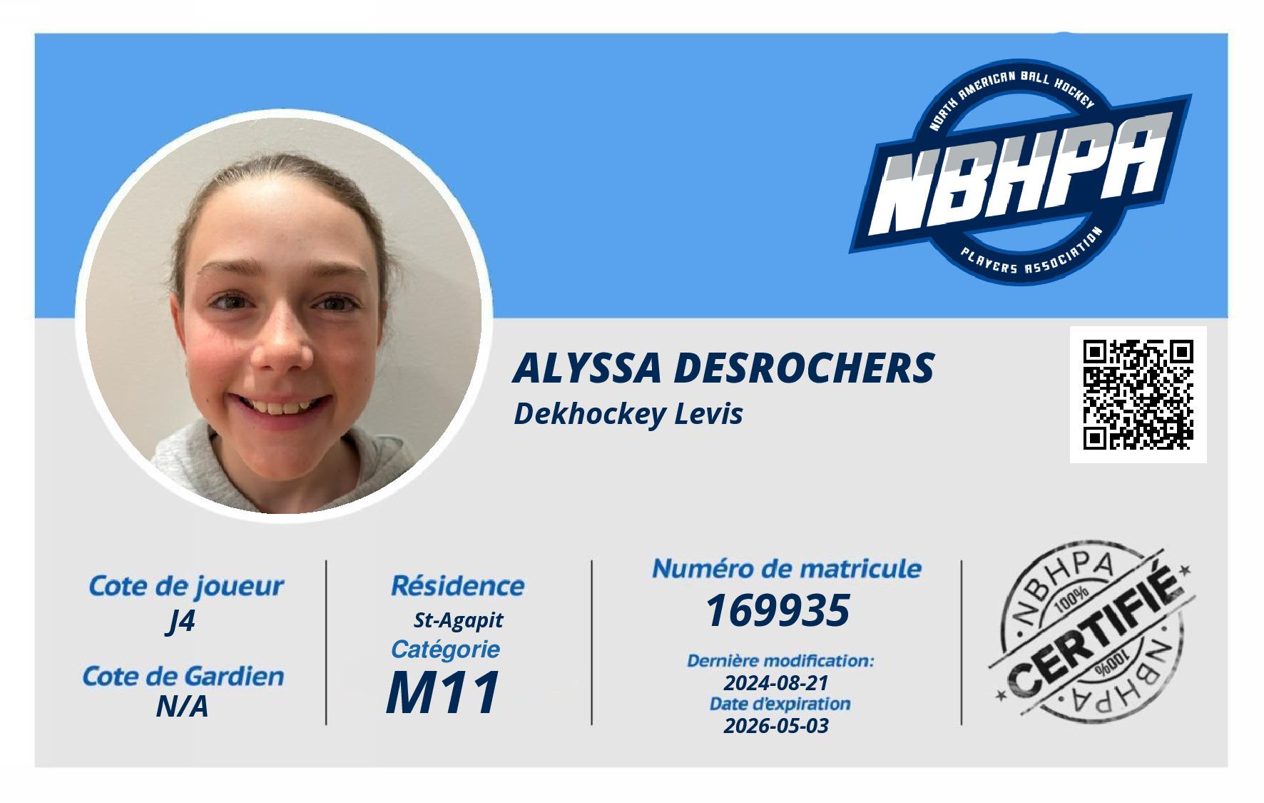 Alyssa Desrochers
