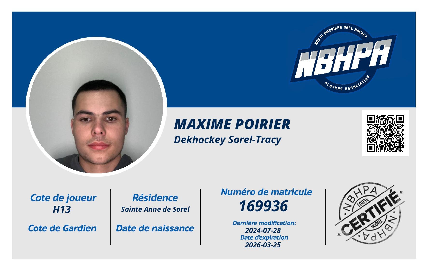 Maxime Poirier