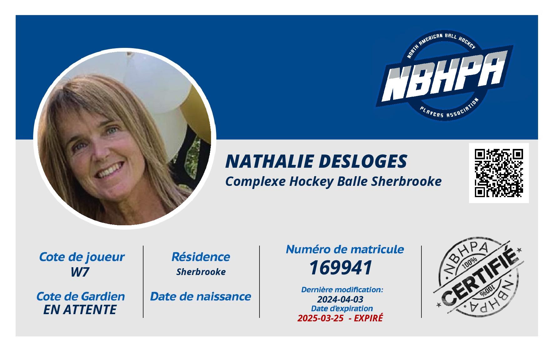 Nathalie Desloges