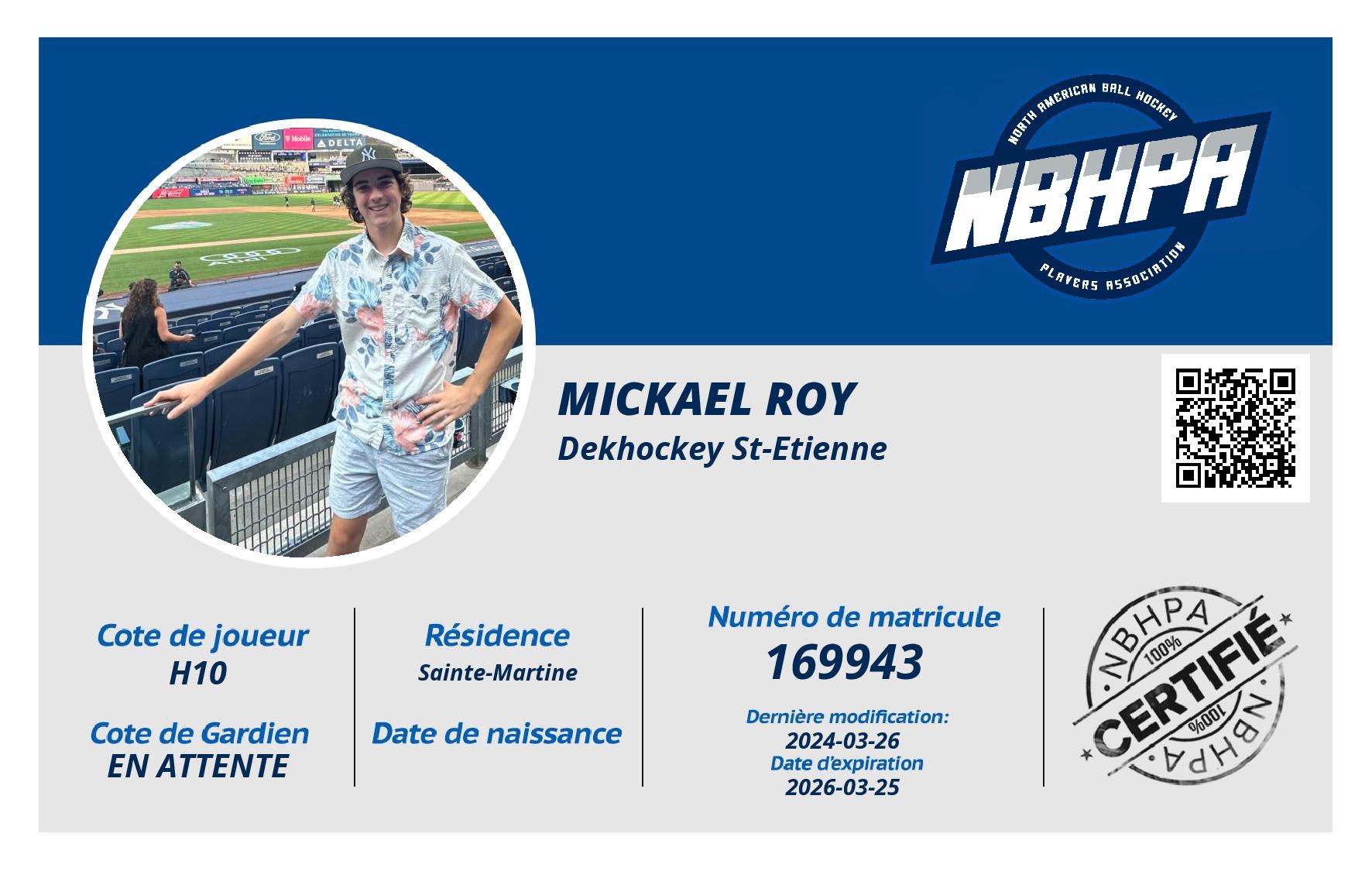 Mickael Roy