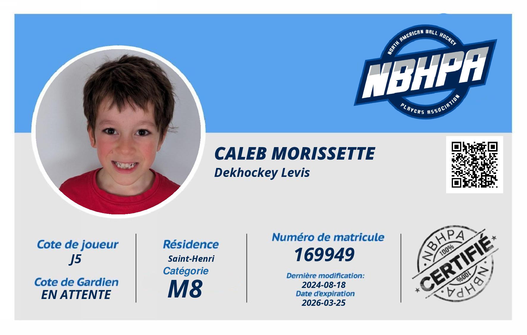 Caleb Morissette
