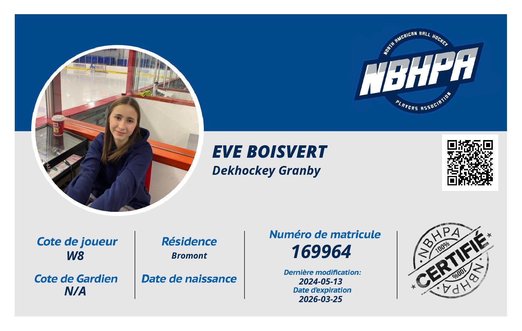Eve Boisvert