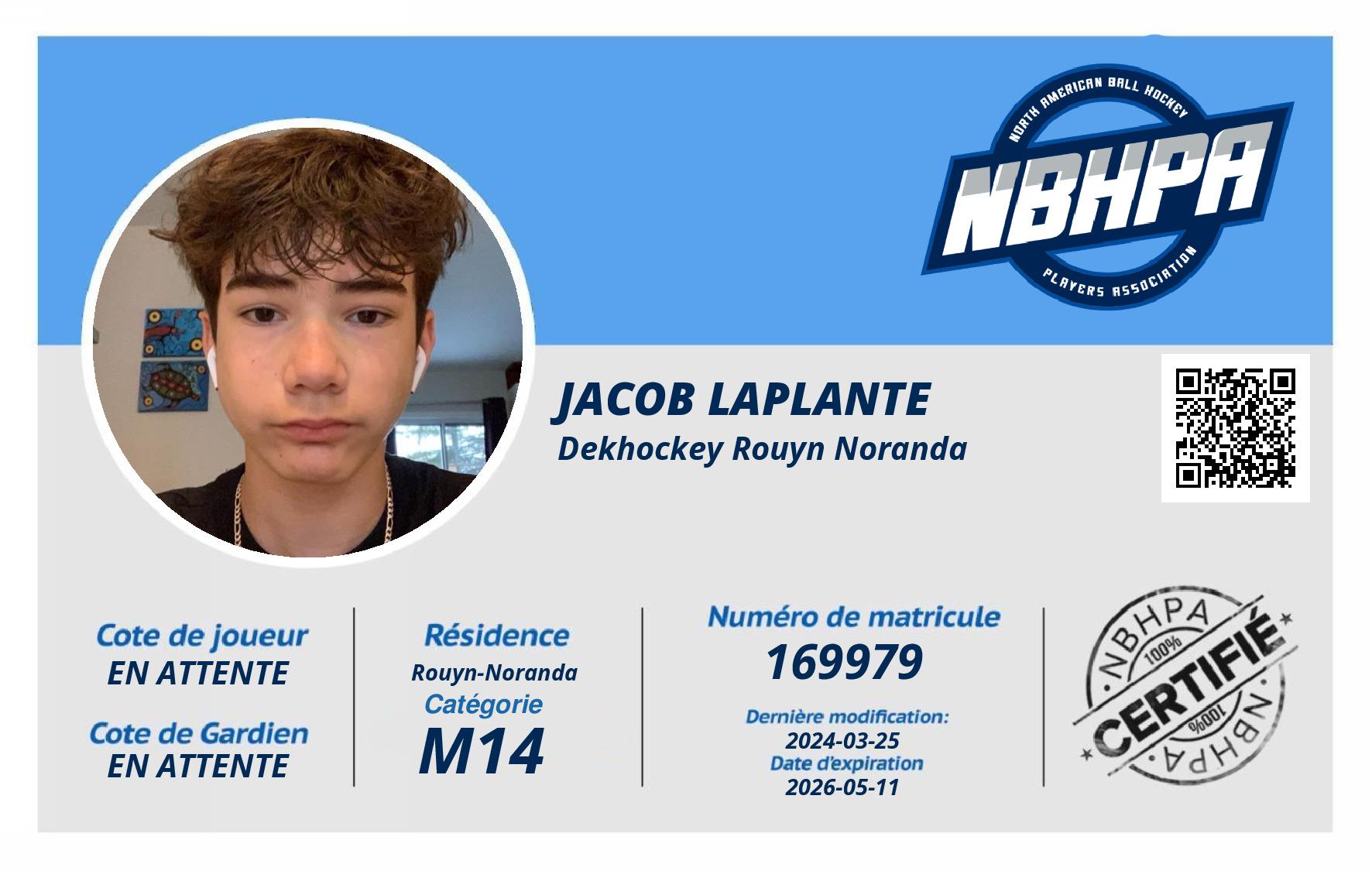 Jacob Laplante 