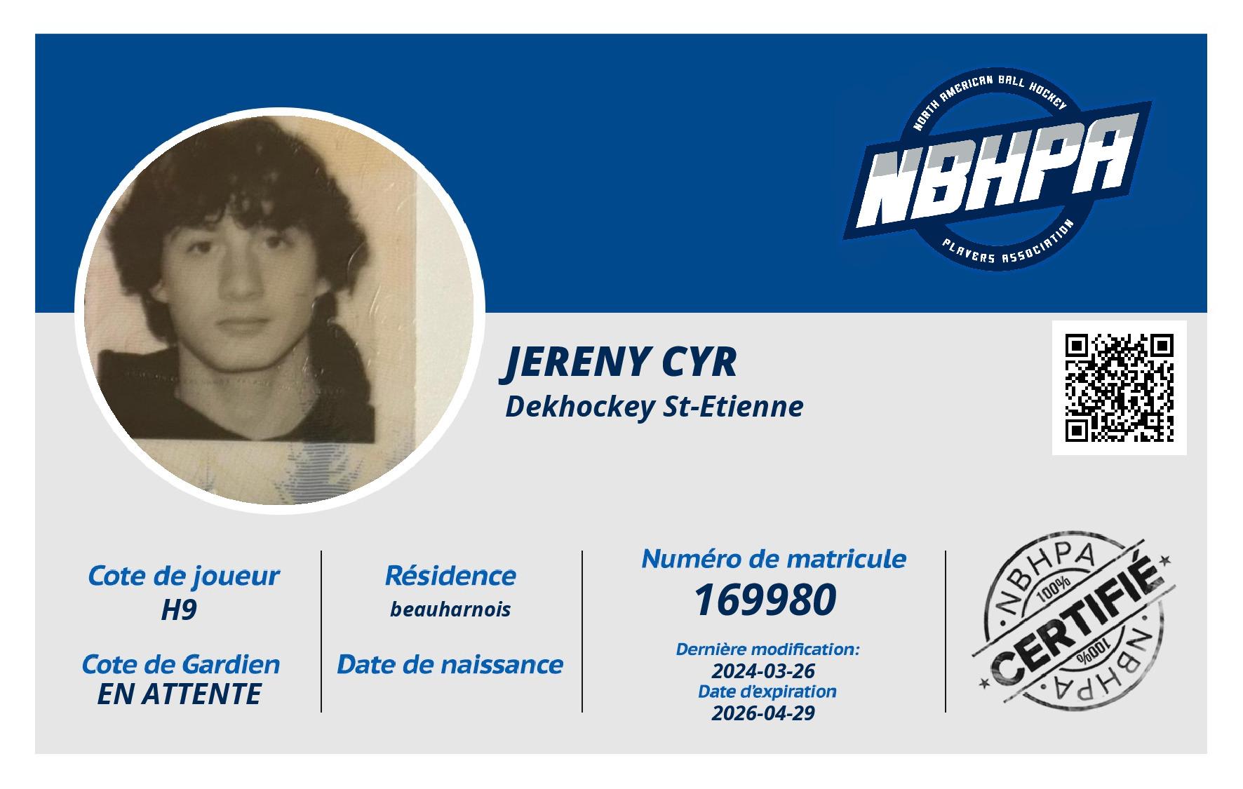 Jereny Cyr