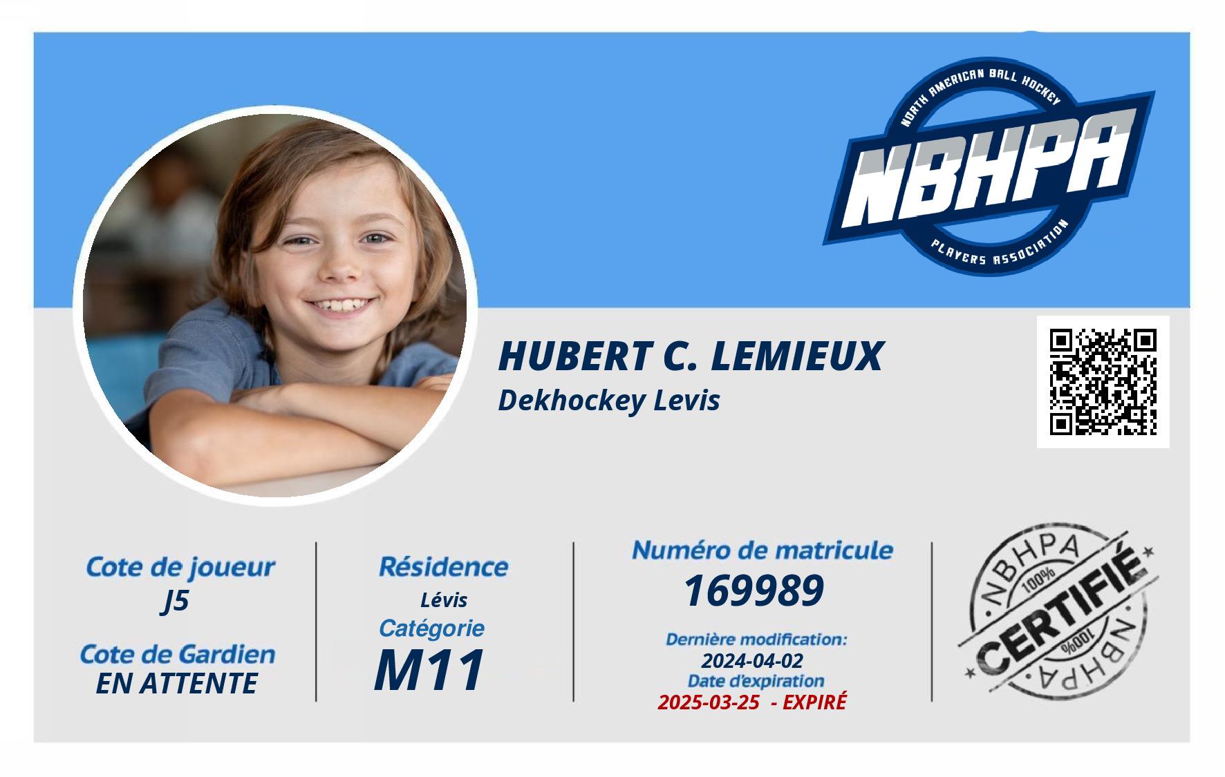 Hubert C. Lemieux 