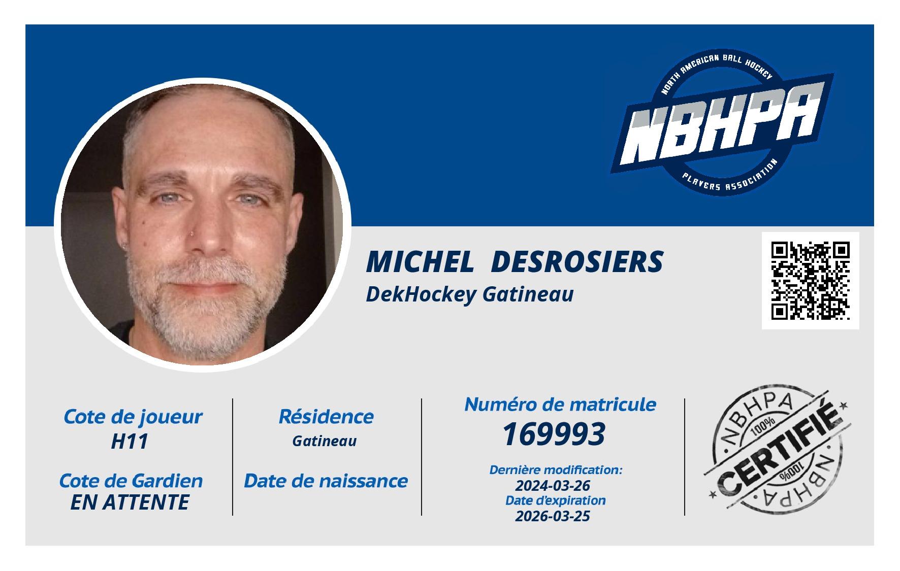 Michel  Desrosiers 