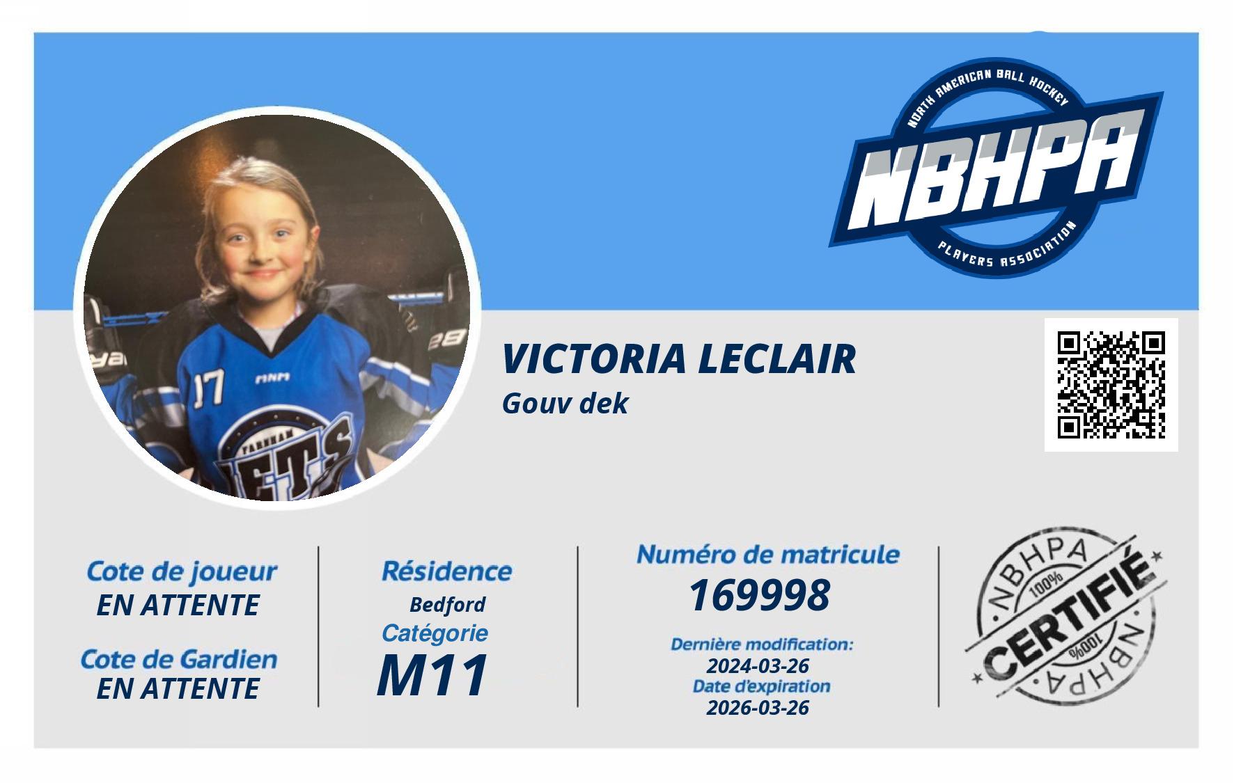 Victoria Leclair