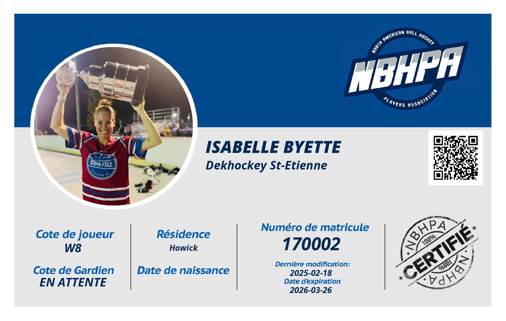 Isabelle Byette