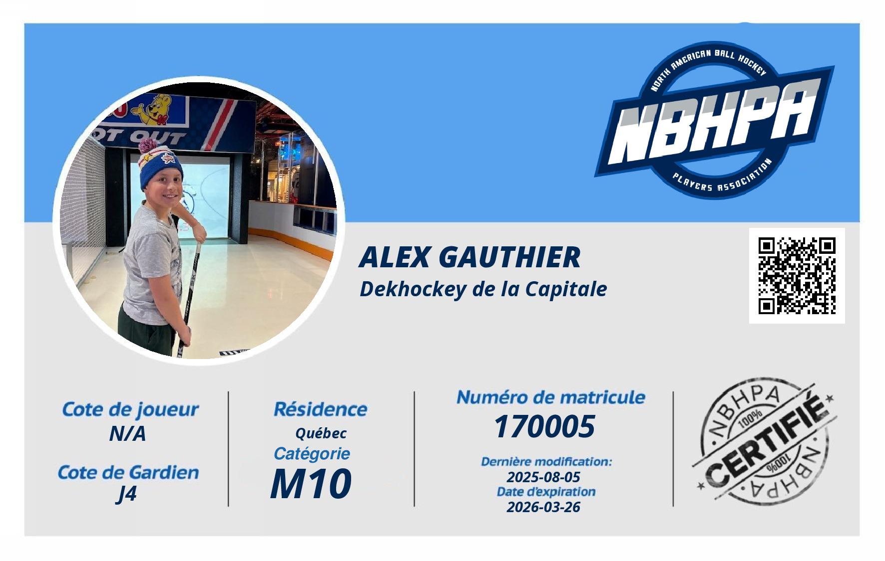 Alex Gauthier