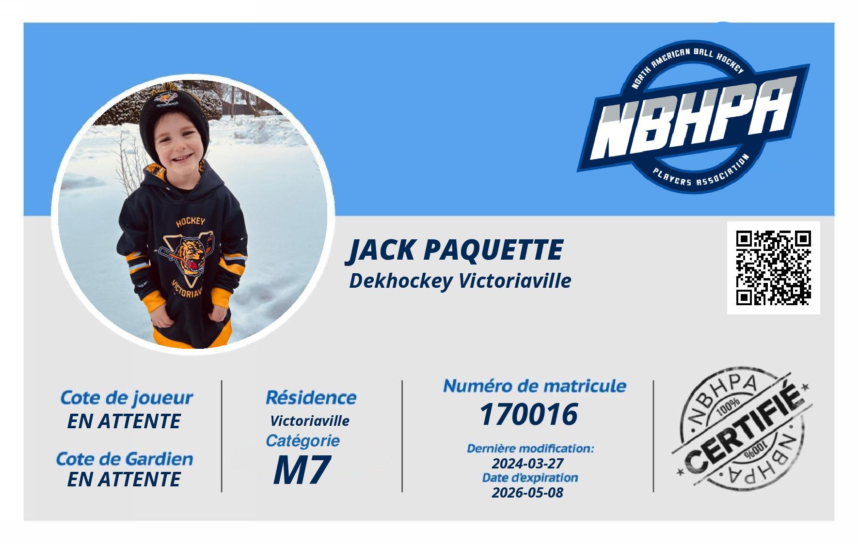 Jack Paquette