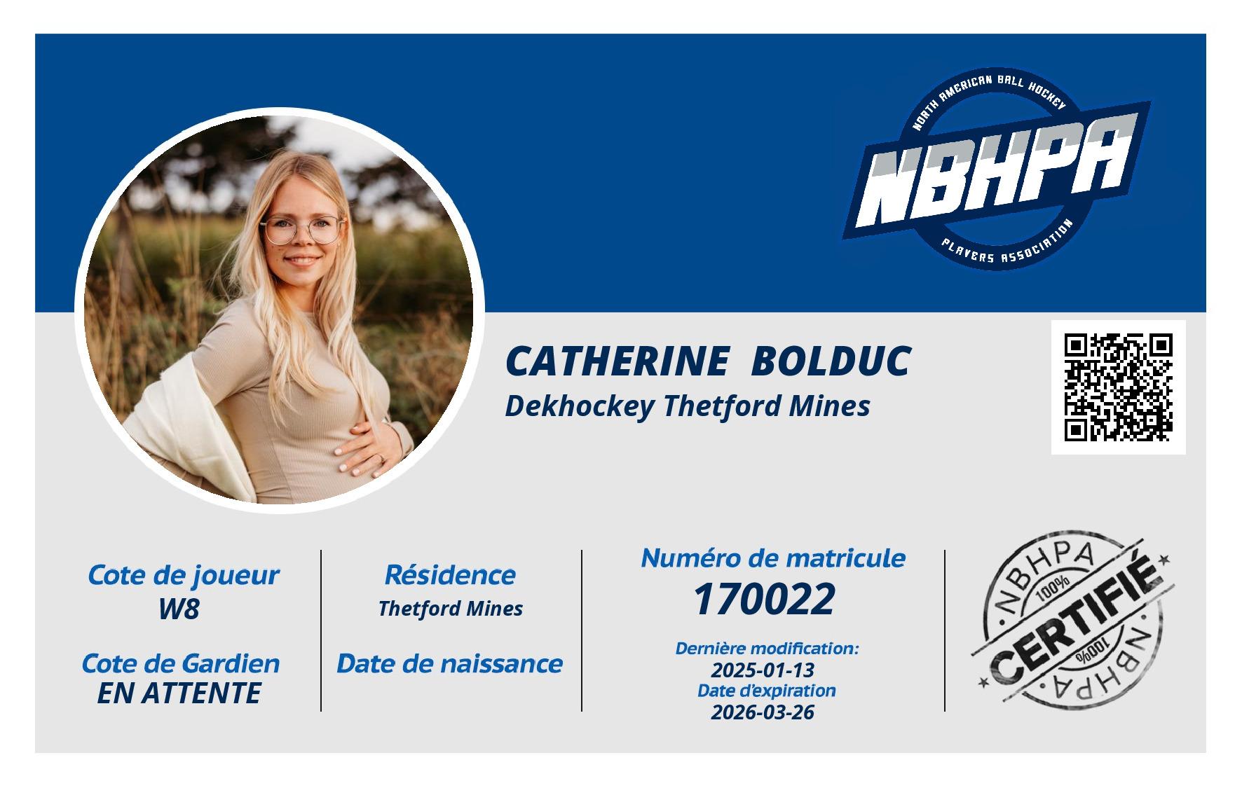 Catherine  Bolduc