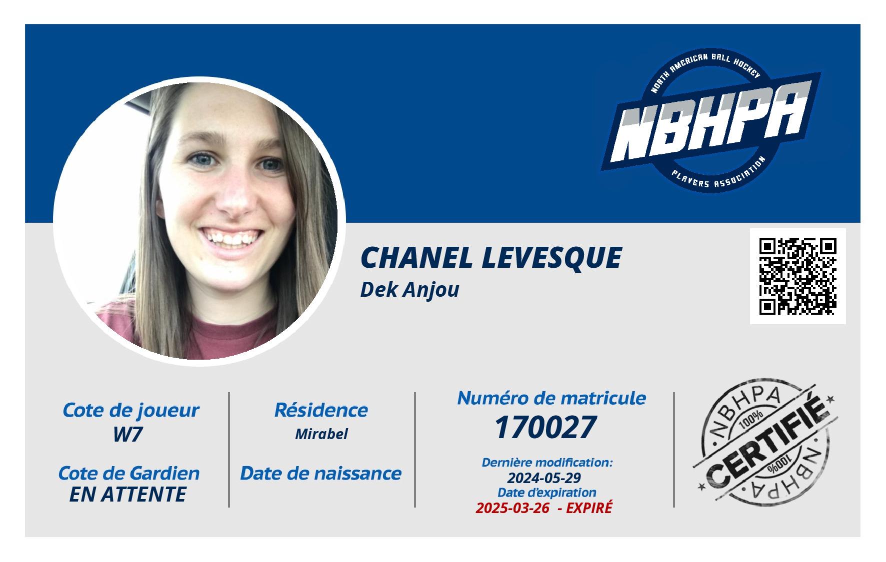 Chanel Levesque