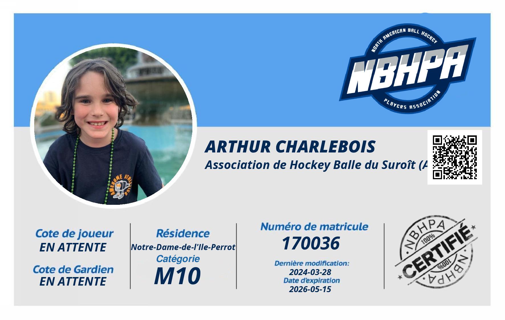 Arthur Charlebois