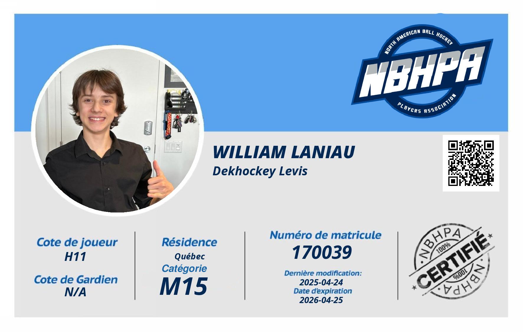 William Laniau
