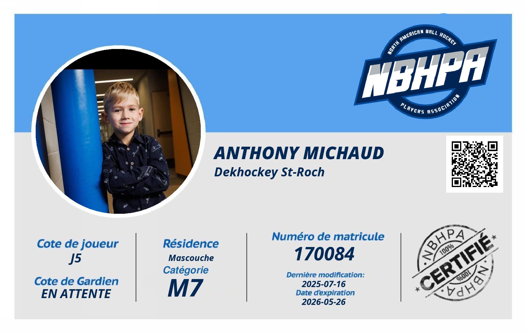 Anthony Michaud