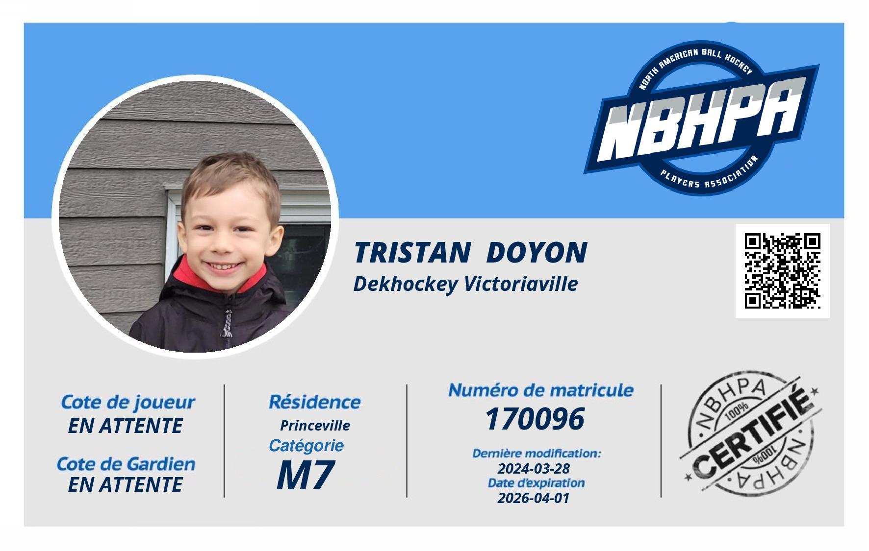 Tristan  Doyon