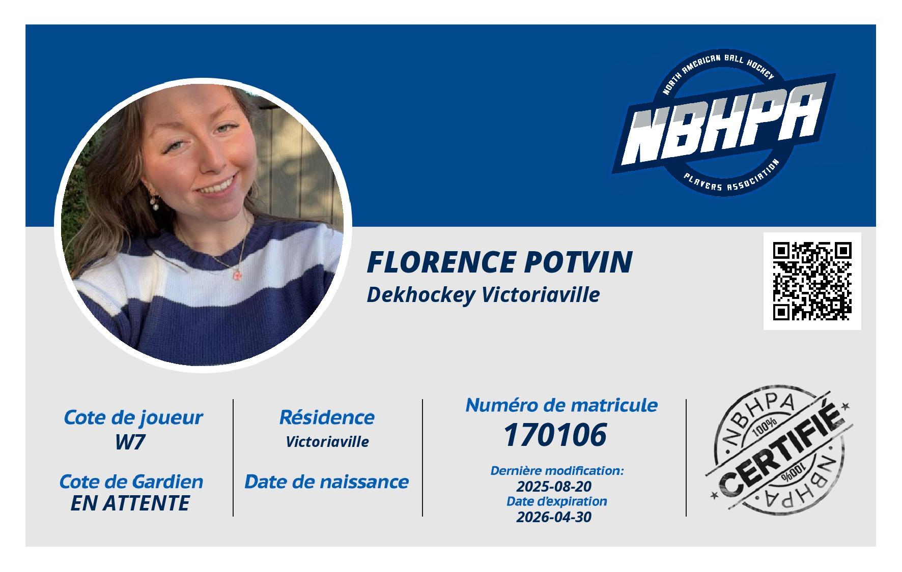 Florence Potvin