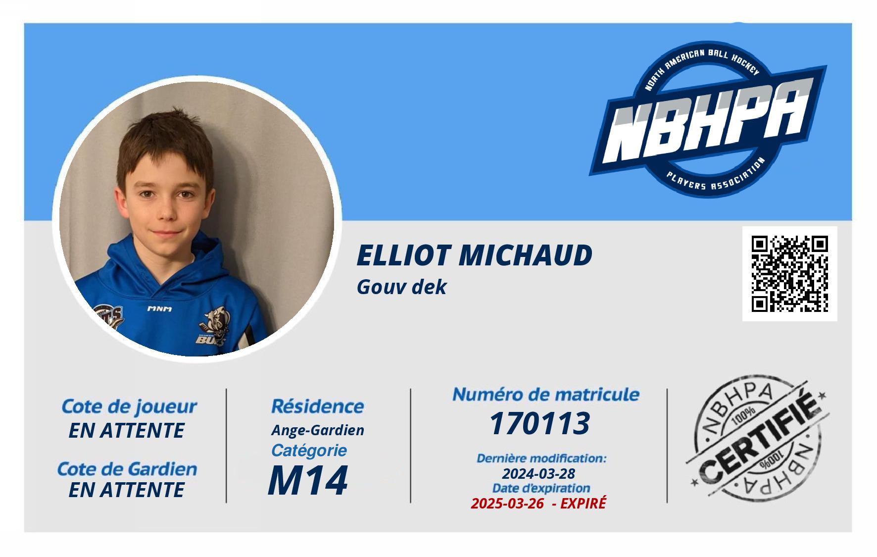 Elliot Michaud