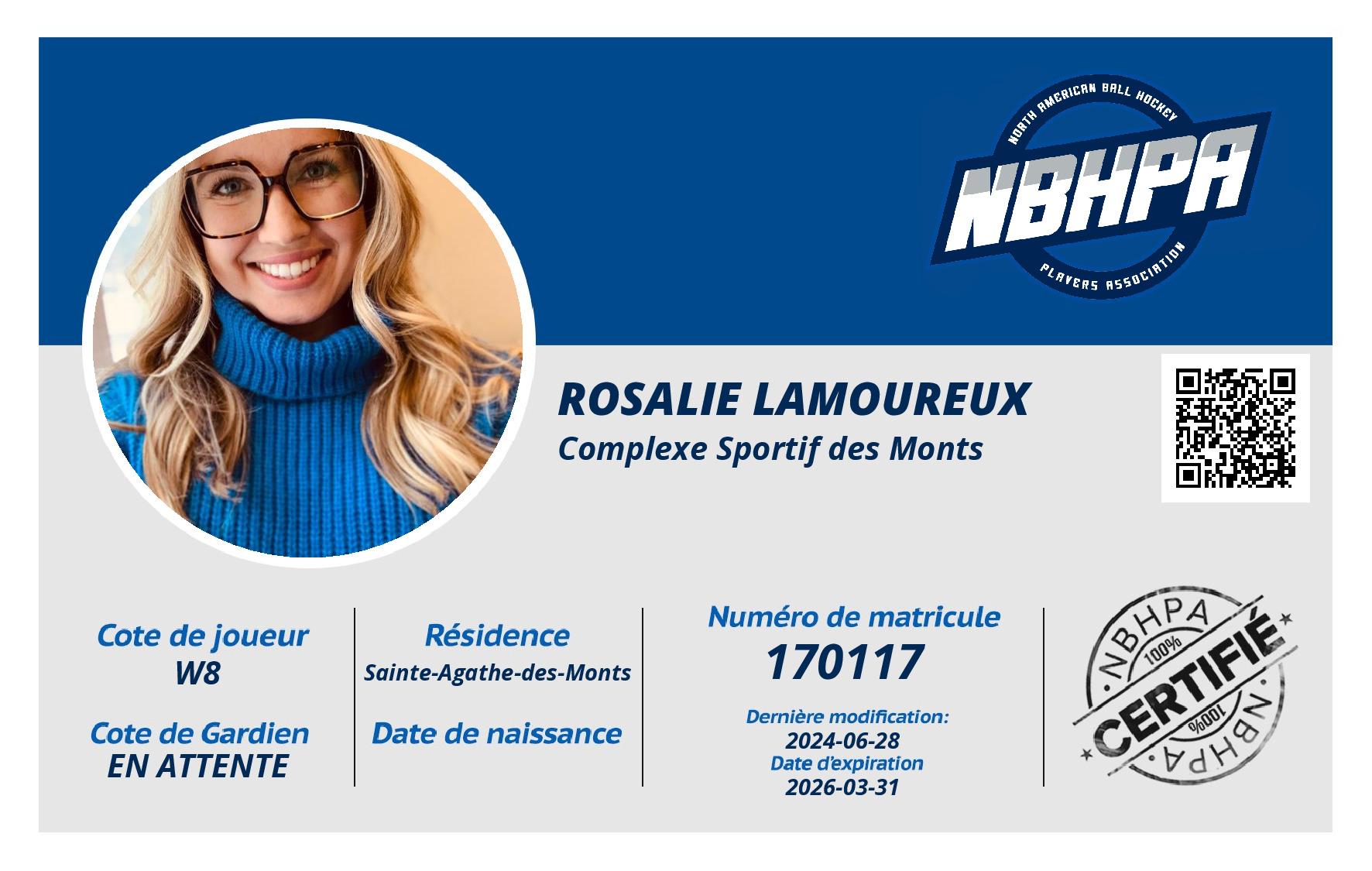 Rosalie Lamoureux